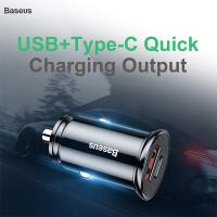 Baseus Circular Plastic A+C 30W PPS Hızlı Araç Şarjı CCALL-YS01