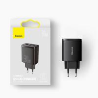 Baseus Compact 30W 2 USB + TYPE-C Çıkışlı Hızlı Şarj Başlığı