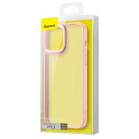 Baseus Crystal iPhone 13 6.1 Kılıf Armor Zırhlı Silikon Kılıf