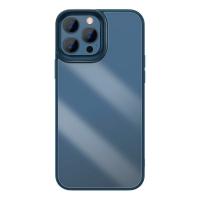 Baseus Crystal iPhone 13 Pro Jel Çerçeve Zırhlı Silikon Kılıf
