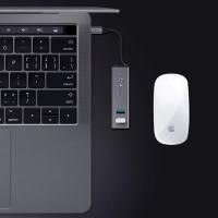 Baseus Cube Type-C to 3 USB 3.0, 2 USB 2.0 OTG HUB Çoğaltıcı