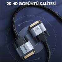 Baseus Enjoyment Series DVI to DVI HDTV Projector Kablo (2mt)