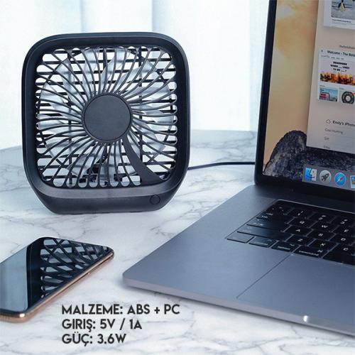 En Ucuz Baseus Foldable USB Araç Arka Koltuk Vantilatör Oto Fan
