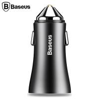 Baseus Golden Contactor Çift USB Çıkışlı 2.4A Araç Şarjı Başlık