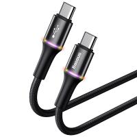 Baseus Halo Data ve Hızlı Şarj Kablosu USB Type-C PD2.0 60W (20V 3A) 2mt