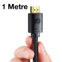 Baseus HD Series 8K HDMI to HDMI 2.1V HDMI 120hz Kablo (1 Metre)