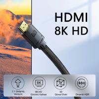 Baseus HD Series 8K HDMI to HDMI 2.1V HDMI 120hz Kablo (1 Metre)