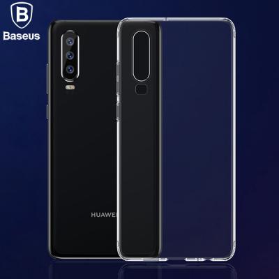 Baseus Huawei P30 Simple Ultra İnce Kamera Korumalı Silikon Kılıf