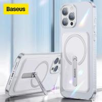 Baseus iPhone 13 Pro 6.1 Manyetik Magsafe Standlı Silikon Kılıf
