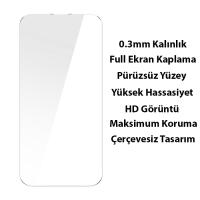 Baseus iPhone 14 Pro Kamera Koruma Magsafe Kılıf+Ekran Koruma Set