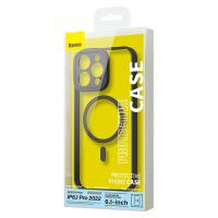 Baseus iPhone 14 Pro Kamera Koruma Magsafe Kılıf+Ekran Koruma Set