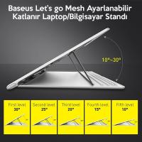 Baseus Lets Go Mesh Ayarlanır Katlanır Laptop/Bilgisayar Standı