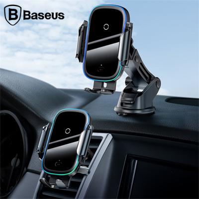 Baseus Light Electric Kablosuz 15W Hızlı Şarj Araç Telefon Tutucu
