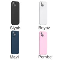 Baseus Liquid iPhone 13 Kamera Korumalı İçi Kadife Silikon Kılıf