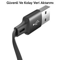Baseus Little Octopus 3in1 iPhone+Type-C+Mikro Data Şarj Kablosu