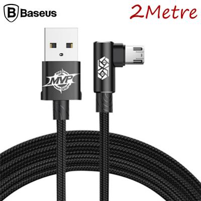 Baseus MVP Dirsek Uçlu Micro USB Oyuncu Şarj Kablosu (2mt) 1.5A