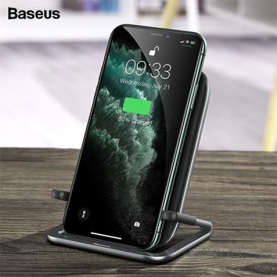 Baseus Rib Horizontal&Vertical Kablosuz Şarj ve Stant 15W