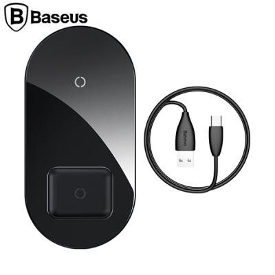 Baseus Simple 2in1 Kablosuz Wireless Şarj 18W iPhones+Pods