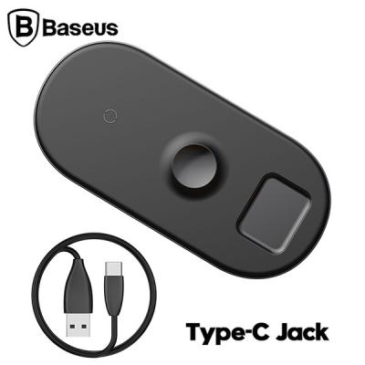 Baseus Smart 3in1 Kablosuz Şarj iPhone+iWatch+AirPods (18W MAX) Wireless