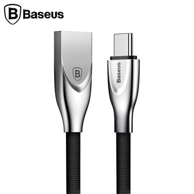 Baseus Zinc Alloy Usb Type-C 2.0a Halat Usb Şarj Kablosu 1metre