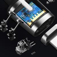 Baseus Zinc Magnetic Mikro USB Şarj Kablosu +Başlık Android (2Mt)
