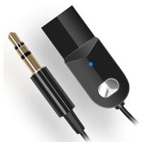 C002 Usb Bluetooth 5.0 Araç Kiti 3.5mm Jack Aux Kablo