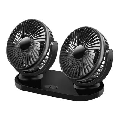 Çift Başlıklı Araç Fanı Oto Fan Vantilatör 12V 24V
