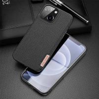 Dux Ducis Fino iPhone 13 6.1 Premium Dokuma Silikon Kılıf