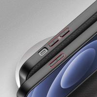 Dux Ducis Fino iPhone 13 6.1 Premium Dokuma Silikon Kılıf