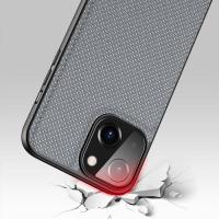 Dux Ducis Fino iPhone 13 6.1 Premium Dokuma Silikon Kılıf