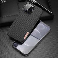 Dux Ducis Fino iPhone 13 Pro 6.1 Premium Dokuma Silikon Kılıf