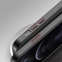 Dux Ducis Fino iPhone 13 Pro 6.1 Premium Dokuma Silikon Kılıf