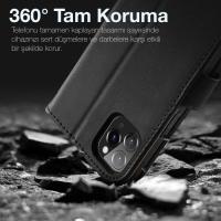 Dux Ducis iPhone 11 Pro 5.8 Mıknatıslı Cüzdanlı Deri Kılıf Hivo Series