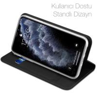 Dux Ducis iPhone 11 Pro Max Kapaklı Flip Cover Kılıf SkinPro Series