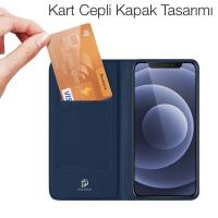 Dux Ducis iPhone 13 6.1 Kapaklı Flip Cover Kılıf SkinPro Series