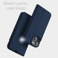 Dux Ducis iPhone 13 6.1 Kapaklı Flip Cover Kılıf SkinPro Series