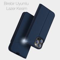 Dux Ducis iPhone 13 Pro Kapaklı Flip Cover Kılıf SkinPro Series