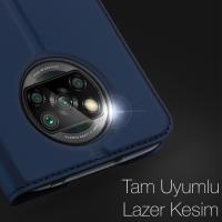 Dux Ducis Xiaomi Poco X3 Kapaklı Flip Cover Kılıf SkinPro Series