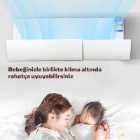 EZERE Ayarlanabilir Hava Yönlendirici Klima Aparatı Siperlik