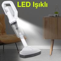 EZERE Kablosuz Dikey Şarjlı Mini Araç ve Ev Süpürgesi