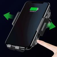 Full Otomatik Wireless Kablosuz 10W Hızlı Şarj Araç Tutucu