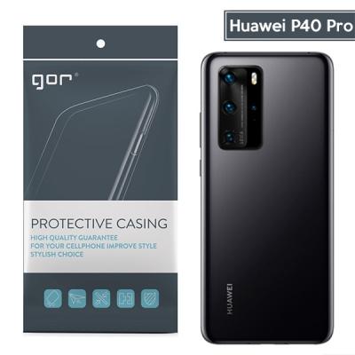 GOR Huawei P40 Pro Ultra Slim İnce Kamera Korumalı Silikon Kılıf