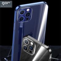 Gor iPhone 12 Pro Max 6.7 Kamera Korumalı Şeffaf Silikon Kılıf