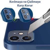 GOR iPhone 13 Best Full Tempered Cam Kamera Koruyucu 2Adet Set