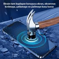 GOR iPhone 13 Pro Max Darbe Emici Ekran Koruyucu Jelatin 5 Adet