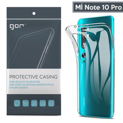 GOR Xiaomi Mi Note 10 Pro Kamera Korumalı Ultra Slim İnce Kılıf