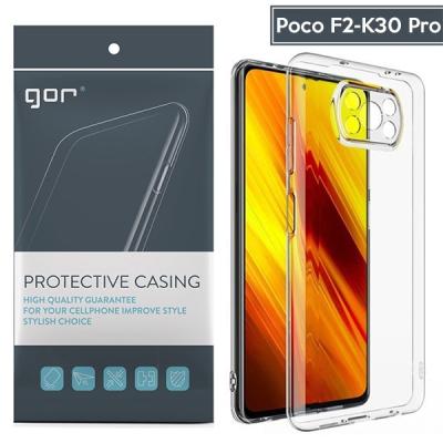 GOR Xiaomi Poco X3 Ultra Slim TPU Şeffaf Kamera Korumalı Kılıf