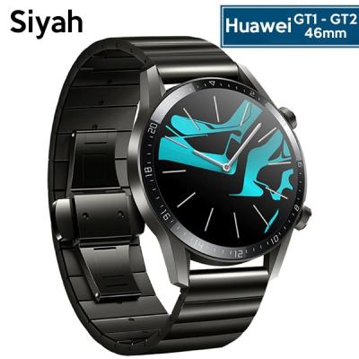 Huawei GT1-GT2 46mm Metal Paslanmaz Çelik Kordon Kayış