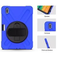 Huawei MatePad 10.4 Kılıf Shockproof 3 Katman Standlı Zırh Kılıf