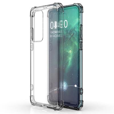 Huawei P40 Pro Plus AntiDrop Shockproof Darbe Emici Silikon Kılıf